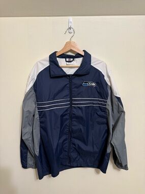 Seattle Seahawks NFL Zip-Up Windbreaker